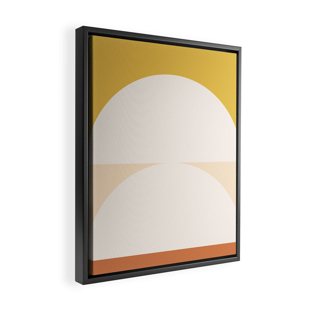 Abstract Geometric 01 Framed Canvas Print Gallery Image 2