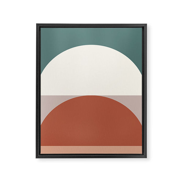 Abstract Geometric 01D Framed Canvas Print Gallery Image 1