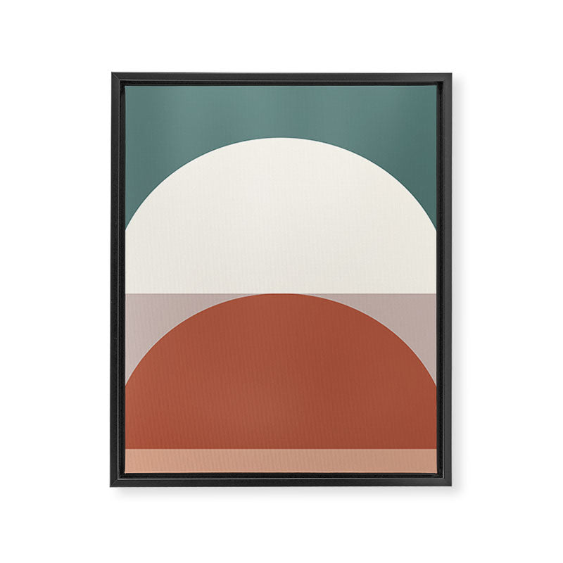 Abstract Geometric 01D Framed Canvas Print Gallery Image 6