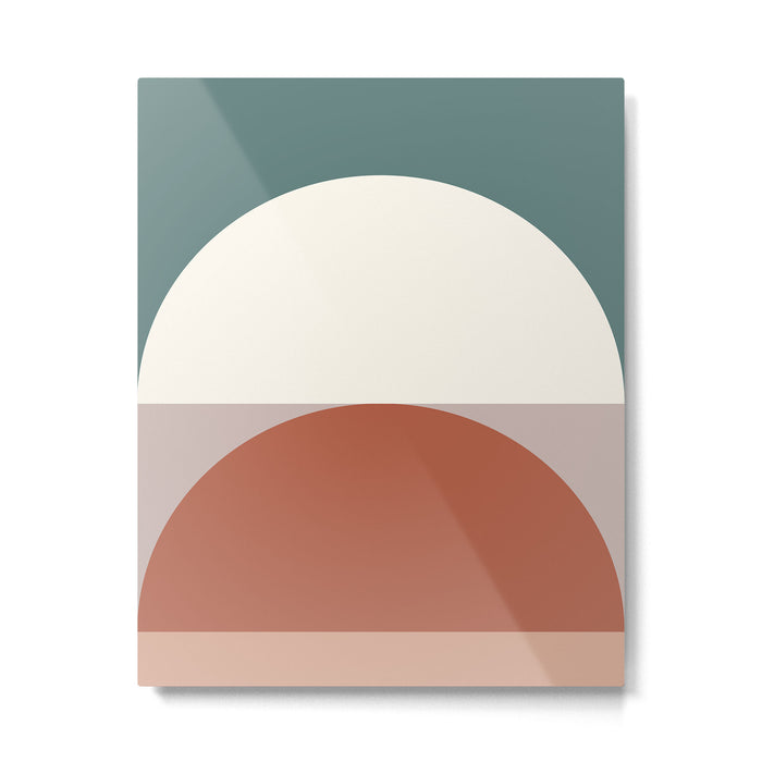 Abstract Geometric 01D Metal Print Gallery Image 1