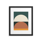 Abstract Geometric 01E Framed Art Print Gallery Image 4