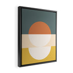 Abstract Geometric 02 Framed Canvas Print Gallery Image 2