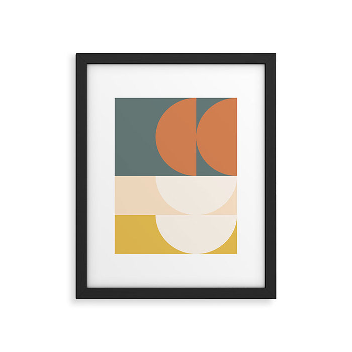 Abstract Geometric 02 Framed Art Print Gallery Image 1