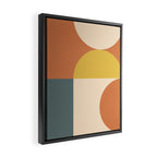 Abstract Geometric 04 Framed Canvas Print Gallery Image 2