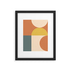 Abstract Geometric 04 Framed Art Print Gallery Image 5