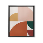Abstract Geometric 10 Framed Canvas Print Gallery Image 8