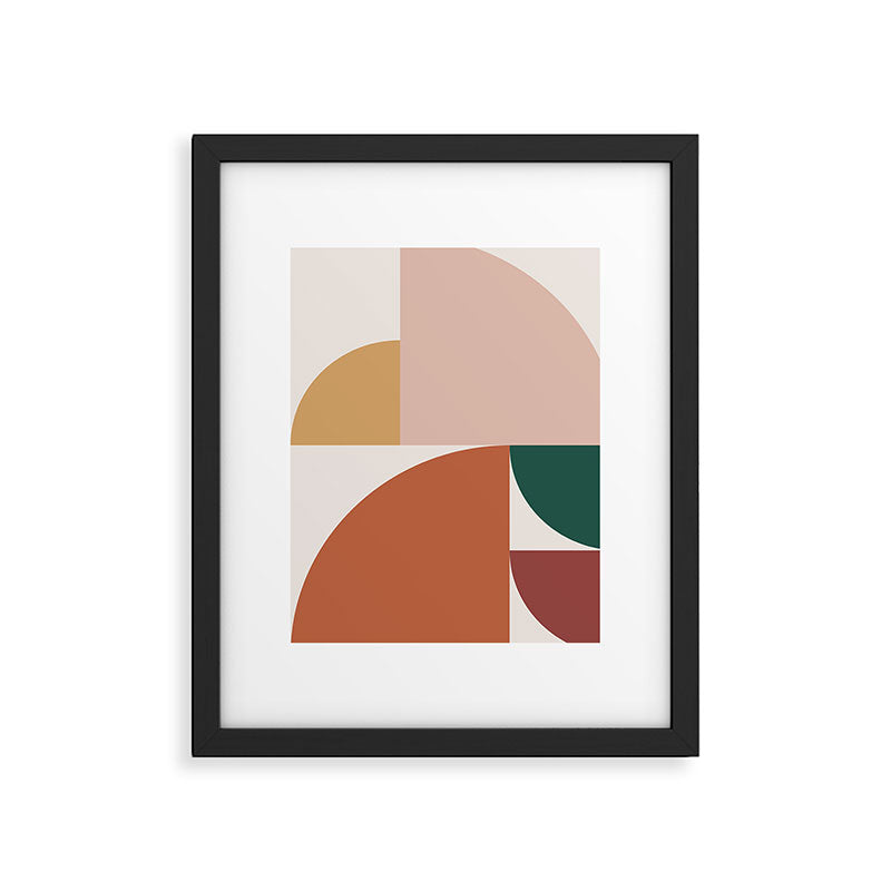 Abstract Geometric 10 Framed Art Print Gallery Image 6