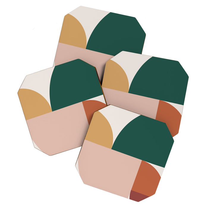 Abstract Geometric 11 Coaster Gallery Image 1