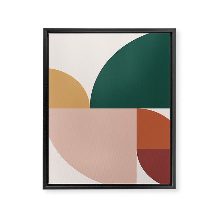 Abstract Geometric 11 Framed Canvas Print Gallery Image 1