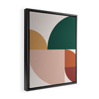 Abstract Geometric 11 Framed Canvas Print Gallery Image 2