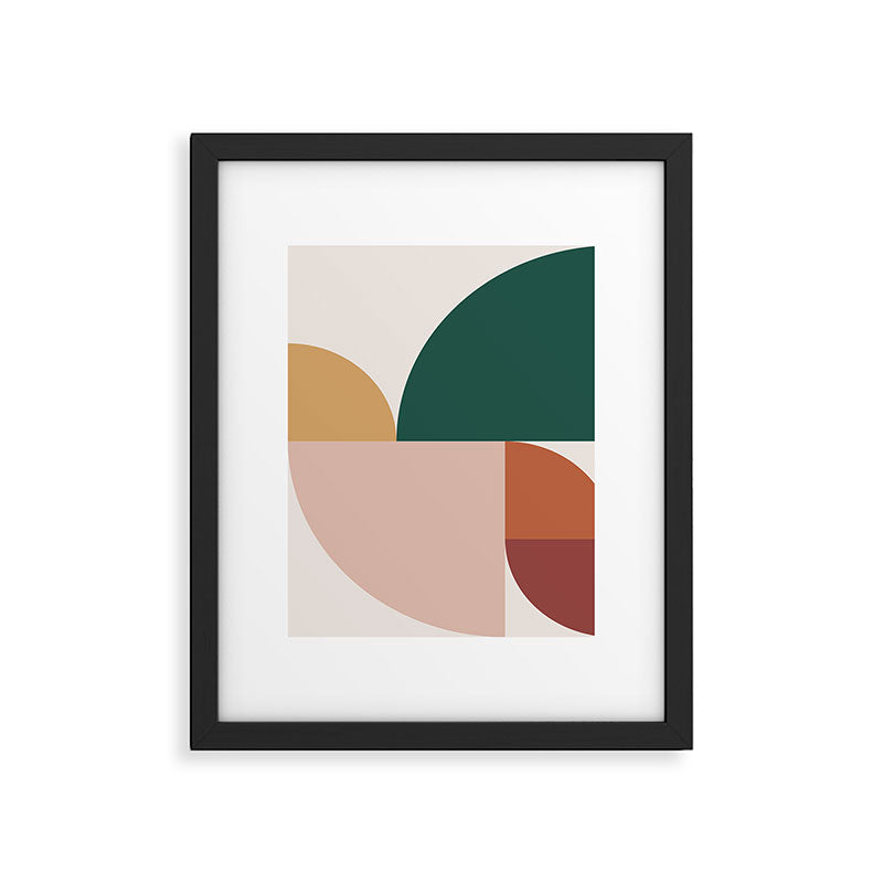 Abstract Geometric 11 Framed Art Print Gallery Image 4