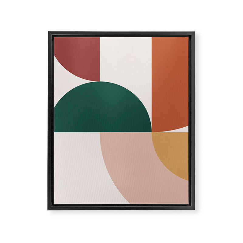 Abstract Geometric 12 Framed Canvas Print Gallery Image 8