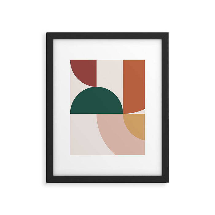 Abstract Geometric 12 Framed Art Print Gallery Image 1