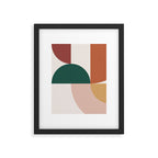 Abstract Geometric 12 Framed Art Print Gallery Image 4