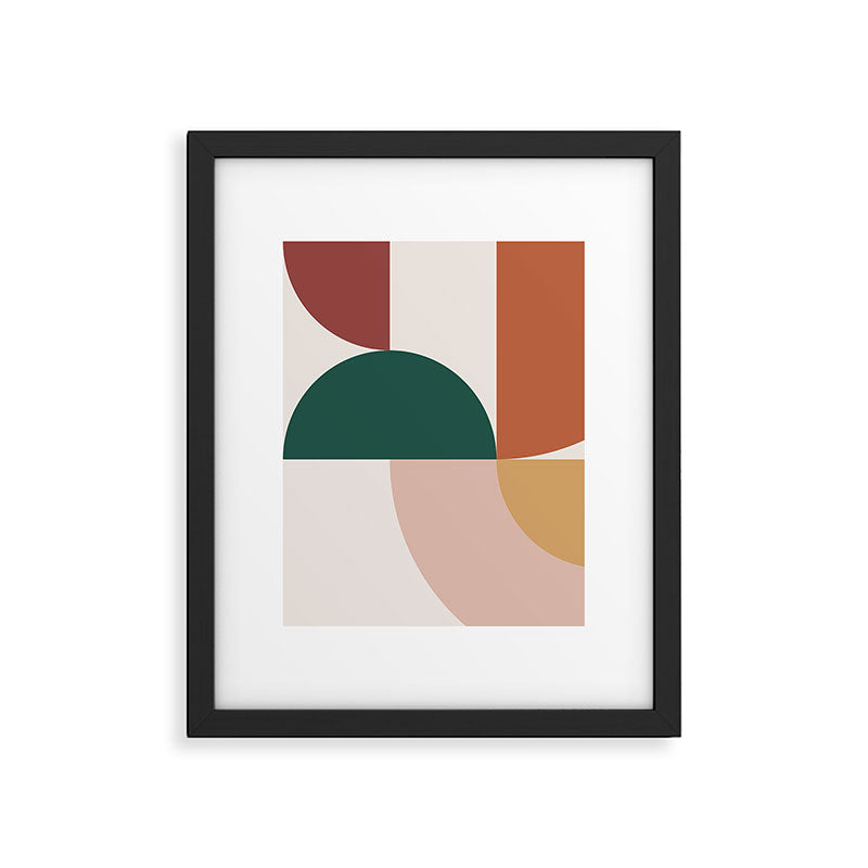 Abstract Geometric 12 Framed Art Print Gallery Image 4