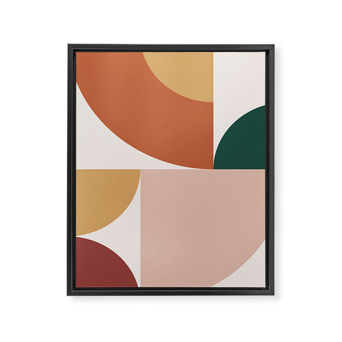 Abstract Geometric 13 Framed Canvas Print Gallery Image 1
