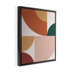 Abstract Geometric 13 Framed Canvas Print Gallery Image 2
