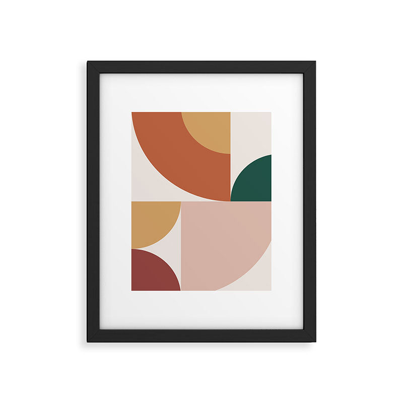 Abstract Geometric 13 Framed Art Print Gallery Image 4
