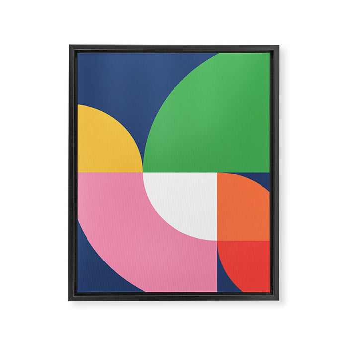 Abstract Geometric 15 Framed Canvas Print Gallery Image 1