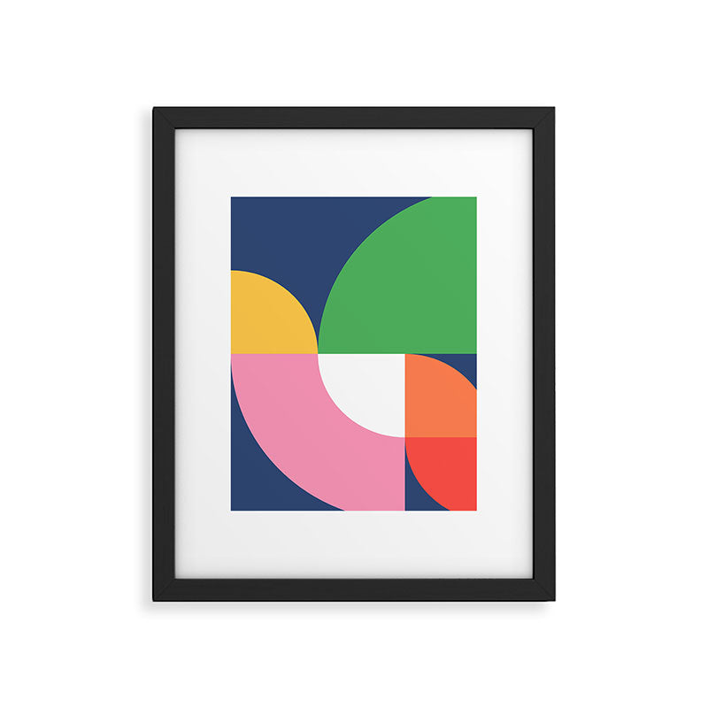 Abstract Geometric 15 Framed Art Print Gallery Image 5