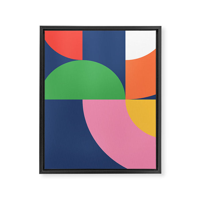 Abstract Geometric 16 Framed Canvas Print Gallery Image 1