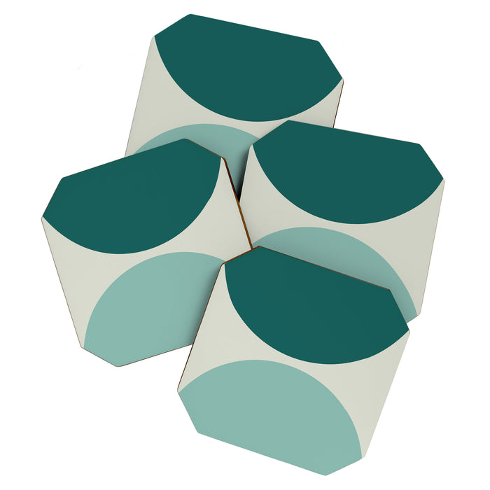 Abstract Geometric 20 Coaster Gallery Image 1