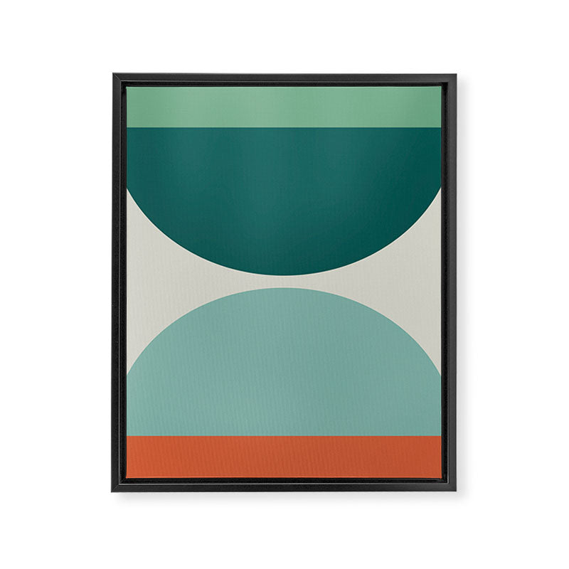 Abstract Geometric 20 Framed Canvas Print Gallery Image 6