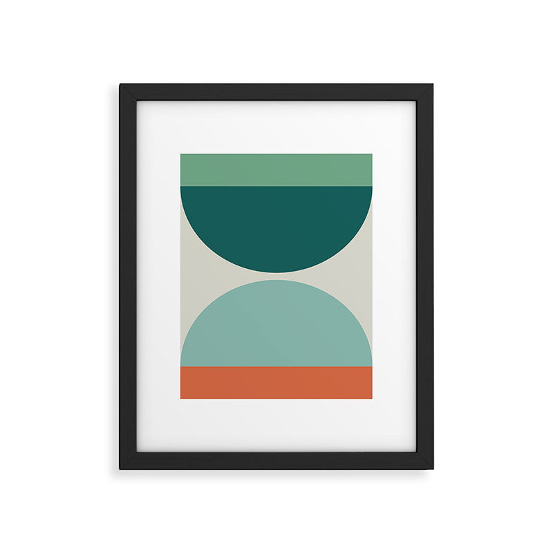 Abstract Geometric 20 Framed Art Print Gallery Image 4