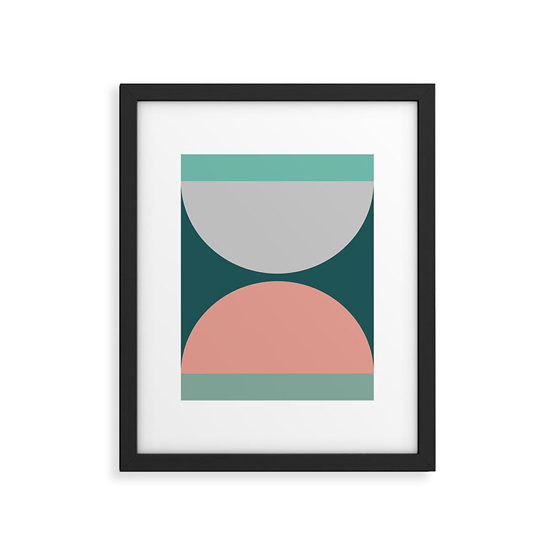 Abstract Geometric 21 Framed Art Print Gallery Image 5