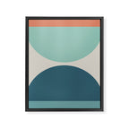 Abstract Geometric 22 Framed Canvas Print Gallery Image 6