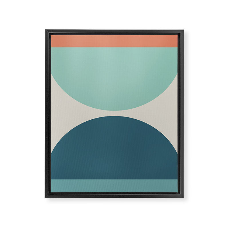 Abstract Geometric 22 Framed Canvas Print Gallery Image 6