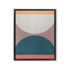 Abstract Geometric 23 Framed Canvas Print Gallery Image 8