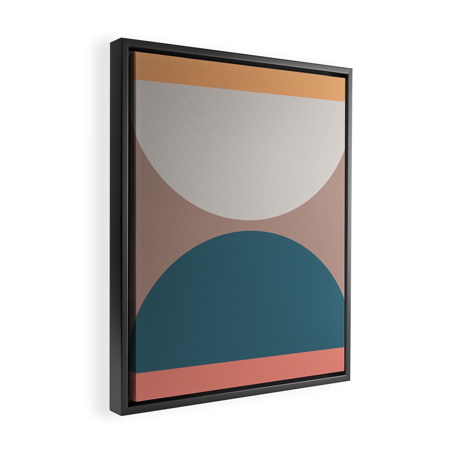 Abstract Geometric 23 Framed Canvas Print Gallery Image 2