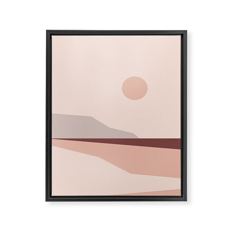 Abstract Landscape 02 Framed Canvas Print Gallery Image 8