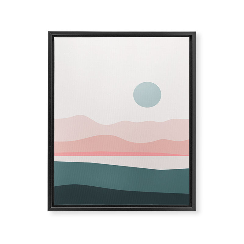 Abstract Landscape 03 Framed Canvas Print Gallery Image 8