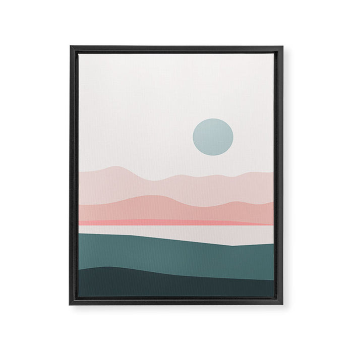 Abstract Landscape 03 Framed Canvas Print Gallery Image 1