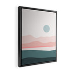 Abstract Landscape 03 Framed Canvas Print Gallery Image 2