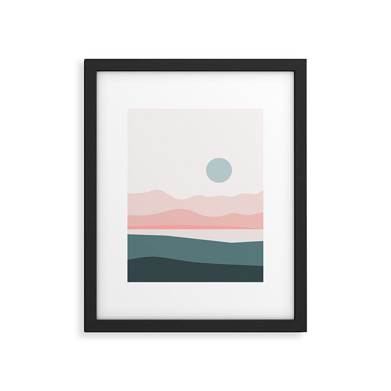 Abstract Landscape 03 Framed Art Print Gallery Image 4
