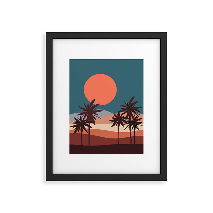 Abstract Landscape 13 Portrait Framed Art Print Gallery Image 1