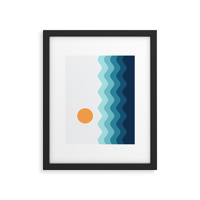 Abstract Landscape 14 Framed Art Print Gallery Image 1