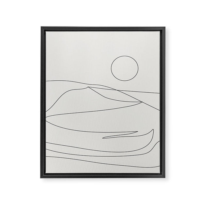 Abstract Landscape 15A Framed Canvas Print Gallery Image 1