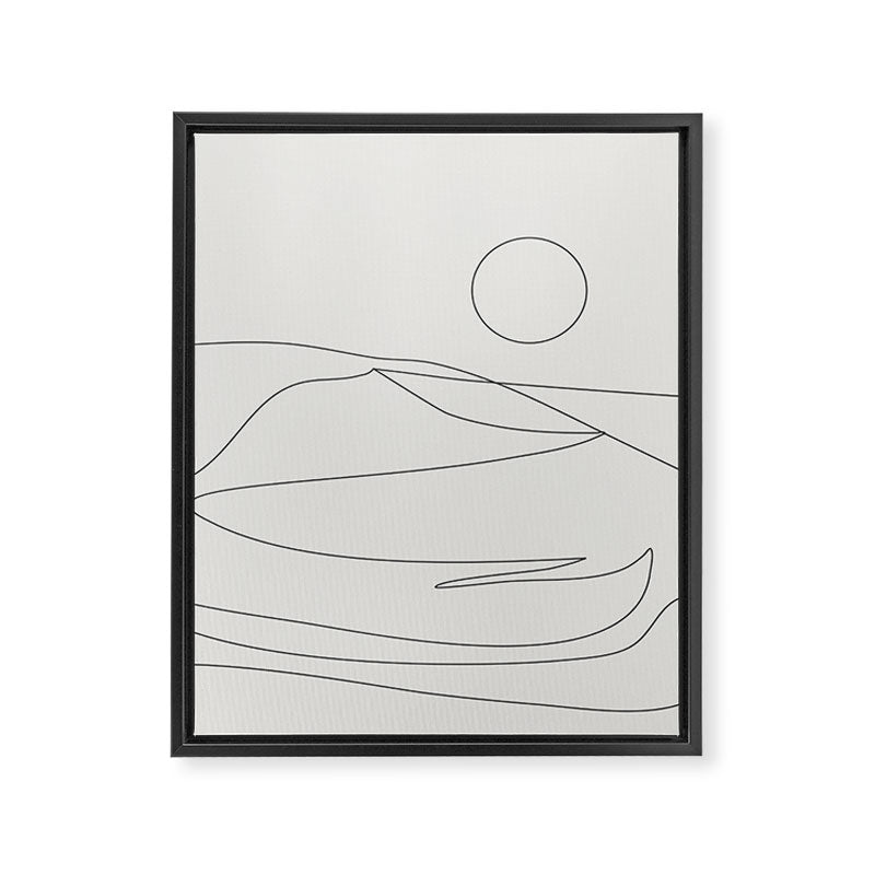Abstract Landscape 15A Framed Canvas Print Gallery Image 8
