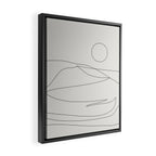 Abstract Landscape 15A Framed Canvas Print Gallery Image 2