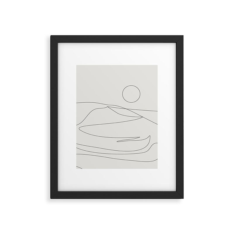 Abstract Landscape 15A Framed Art Print Gallery Image 4