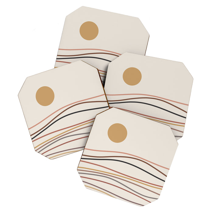 Abstract Landscape 16 Coaster Gallery Image 1
