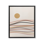 Abstract Landscape 16 Framed Canvas Print Gallery Image 8