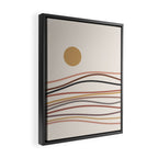 Abstract Landscape 16 Framed Canvas Print Gallery Image 2