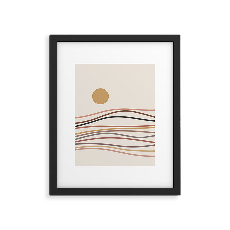 Abstract Landscape 16 Framed Art Print Gallery Image 6