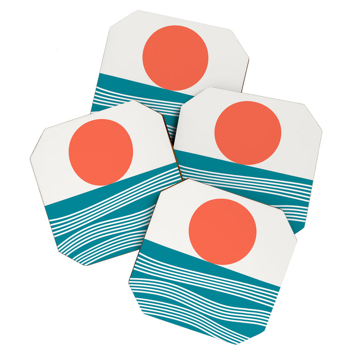 Abstract Landscape 16A Coaster Gallery Image 1
