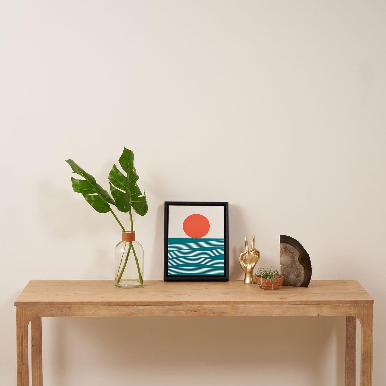 Abstract Landscape 16A Framed Canvas Print Gallery Image 4